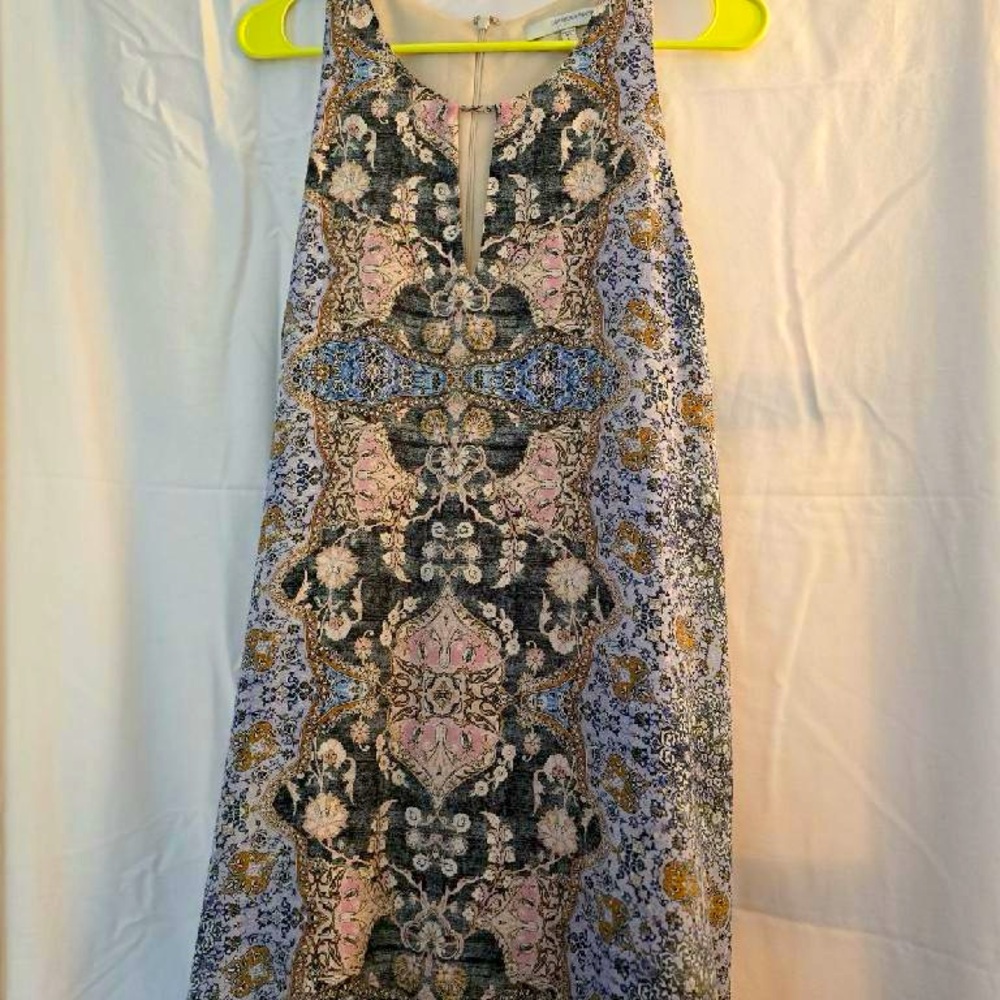 Lavender Brown Dress sundress